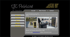 Desktop Screenshot of djc-publicite.fr